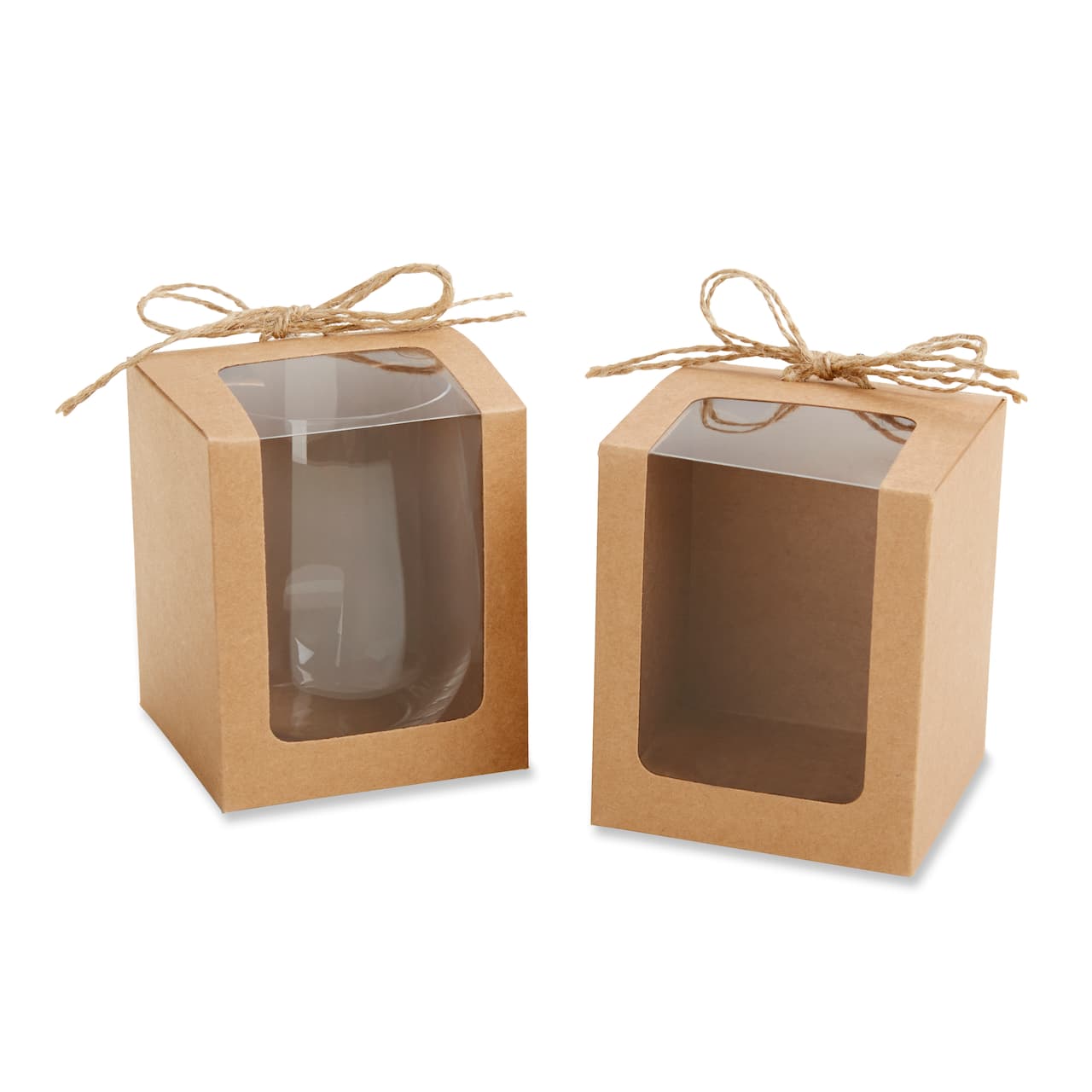 Kate Aspen&#xAE; Kraft Glassware Gift Box Set, 12ct.